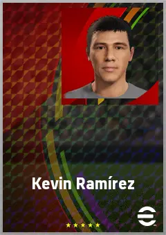 Kevin Ramírez eFootball 2026 player card, 62 OVR LB