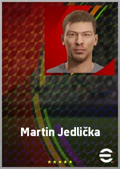 Martin Jedlička eFootball 2026 player card, 70 OVR GK