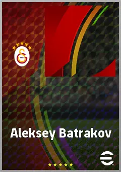 Aleksey Batrakov eFootball 2026 player card, 70 OVR AMF