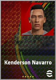 Kenderson Navarro eFootball 2026 player card, 64 OVR GK
