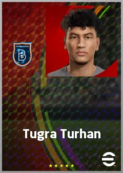 Tugra Turhan eFootball 2026 player card, 63 OVR CF