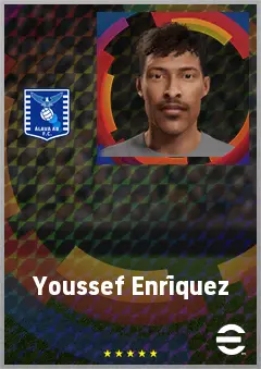 Youssef Enríquez eFootball 2026 player card, 69 OVR LB