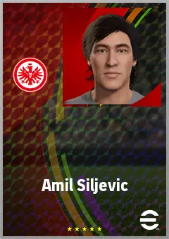 Amil Siljevic eFootball 2026 player card, 63 OVR GK