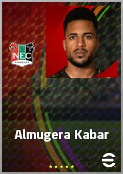 Almugera Kabar eFootball 2026 player card, 67 OVR LB