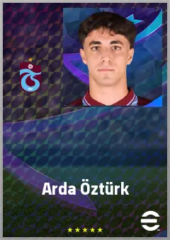 Arda Öztürk eFootball 2026 player card, 61 OVR CB