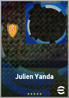 Julien Yanda eFootball 2026 player card, 67 OVR LB