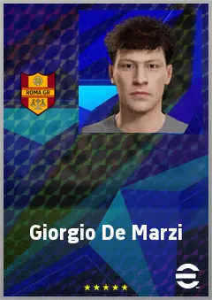 Giorgio De Marzi eFootball 2026 player card, 62 OVR GK
