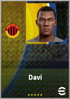 Davi eFootball 2026 player card, 65 OVR GK