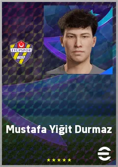 Mustafa Yiğit Durmaz eFootball 2026 player card, 61 OVR GK