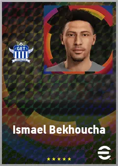 Ismael Bekhoucha eFootball 2026 player card, 65 OVR RB