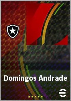 Domingos Andrade eFootball 2026 player card, 66 OVR DMF