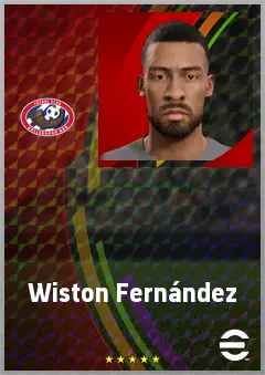 Wiston Fernández eFootball 2026 player card, 69 OVR AMF