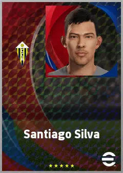 Santiago Silva eFootball 2026 player card, 71 OVR GK