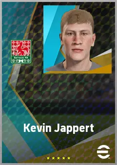 Kevin Jappert eFootball 2026 player card, 73 OVR CB