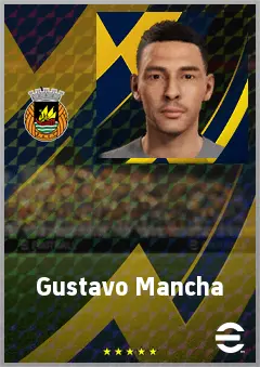 Gustavo Mancha eFootball 2026 player card, 68 OVR CB