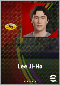 Lee Ji-Ho eFootball 2026 player card, 64 OVR CF