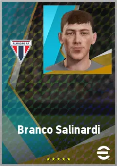 Branco Salinardi eFootball 2026 player card, 68 OVR CF