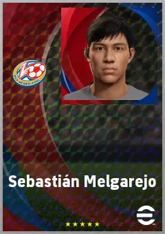 Sebastián Melgarejo eFootball 2026 player card, 61 OVR CMF