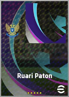 Ruari Paton eFootball 2026 player card, 68 OVR CF