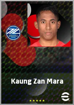 Kaung Zan Mara eFootball 2026 player card, 60 OVR GK