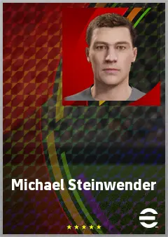 Michael Steinwender eFootball 2026 player card, 70 OVR CB