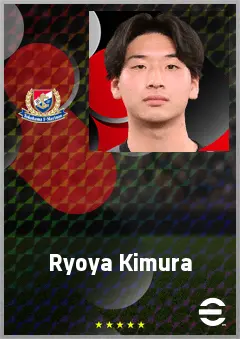 Kimura Ryoya eFootball 2026 player card, 61 OVR GK