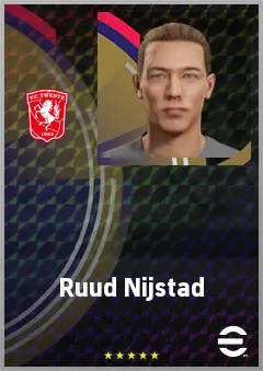 Ruud Nijstad eFootball 2026 player card, 68 OVR CB