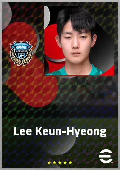 Lee Keun-Hyeong eFootball 2026 player card, 63 OVR GK