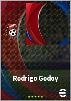Rodrigo Godoy eFootball 2026 player card, 67 OVR LWF