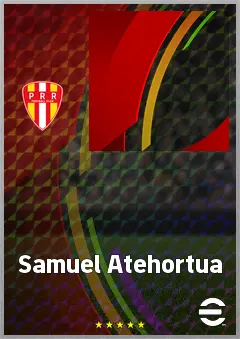 Samuel Atehortua eFootball 2026 player card, 62 OVR GK