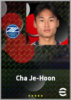 Cha Je-Hoon eFootball 2026 player card, 60 OVR DMF