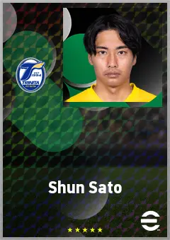 Sato Shun eFootball 2026 player card, 63 OVR GK