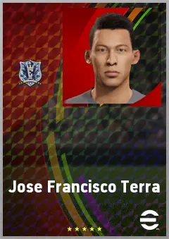 Jose Francisco Terra eFootball 2026 player card, 79 OVR CF