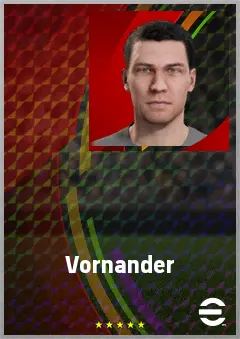 Vornander eFootball 2026 player card, 79 OVR CB