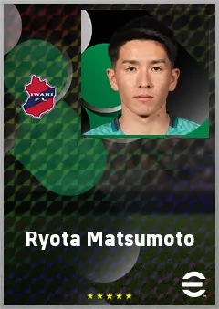 Matsumoto Ryota eFootball 2026 player card, 62 OVR GK