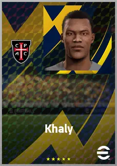 Khaly eFootball 2026 player card, 66 OVR CB