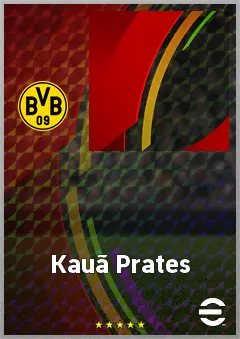 Kauã Prates eFootball 2026 player card, 69 OVR LB