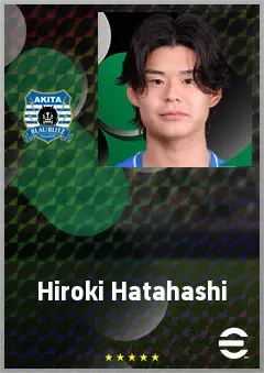 Hatahashi Hiroki eFootball 2026 player card, 63 OVR CB