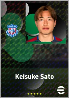 Sato Keisuke eFootball 2026 player card, 67 OVR RMF