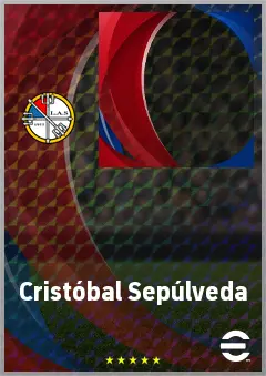 Cristóbal Sepúlveda eFootball 2026 player card, 63 OVR AMF