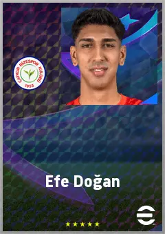 Efe Doğan eFootball 2026 player card, 64 OVR GK