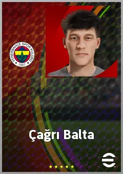 Çağrı Balta eFootball 2026 player card, 60 OVR CF