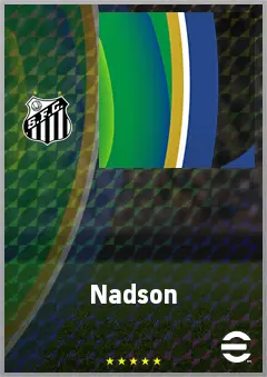 Nadson eFootball 2026 player card, 64 OVR RWF