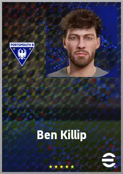 Ben Killip eFootball 2026 player card, 66 OVR GK