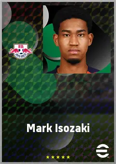 Isozaki Mark eFootball 2026 player card, 60 OVR CF