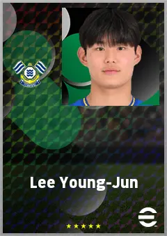 Lee Young-Jun eFootball 2026 player card, 61 OVR CB