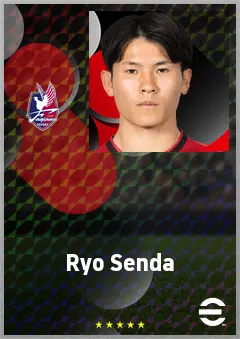 Senda Ryo eFootball 2026 player card, 60 OVR RB