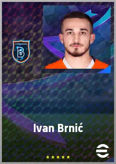 Ivan Brnić eFootball 2026 player card, 68 OVR LWF