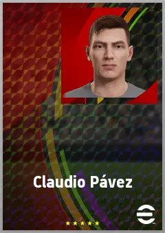 Claudio Pávez eFootball 2026 player card, 62 OVR AMF
