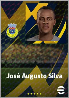José Augusto Silva eFootball 2026 player card, 64 OVR RB